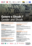 Genere e Shoah / Gender and Shoah (15 gennaio - 6 febbraio 2024). Locandina