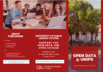 Leaflets: "Open data @ UNIPD"