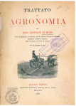 Trattato di Agronomia del dott. Leopoldo Di Muro