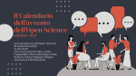 Il Calendario dell’avvento dell’Open Science, edizione 2024. 19 dicembre 2024