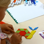 Foto: Science4All - Realizzazione del tangram