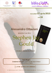 Locandina: evento “Stephen Jay Gould"