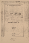 Terzo congresso geografico internazionale (Venezia, 1881). Catalogo generale degli oggetti esposti: mostra geografica internazionale