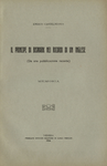 Il principe di Bismark nei ricordi di un inglese. Da una pubblicazione recente . Memoria