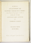 Icones Anatomicae ex Optimis Neotericorum operibus summa diligentia depromptae et collectae. Opera et Studio.