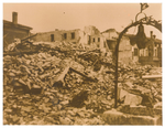 Arcella (Padova) Casa Scaroni dopo il bombardamento del 16/12/1943